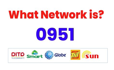 0951 what network in the philippines